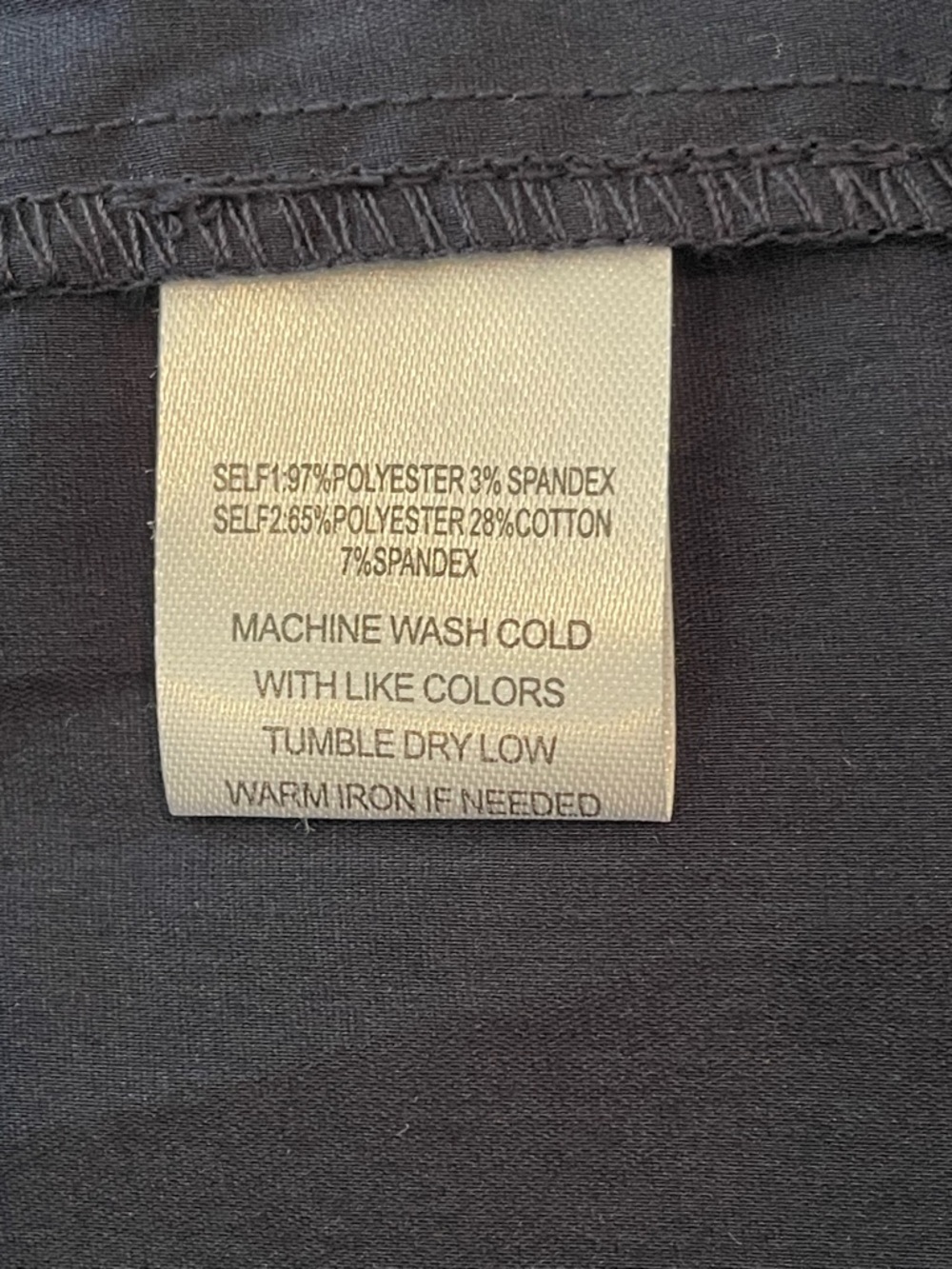 Striped Top Navy Tie-Shoulder Maxi Dress - Picture 6 of 7